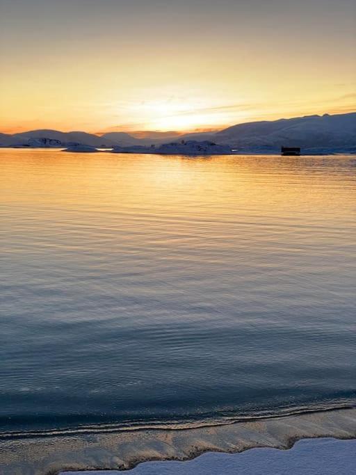 Holiday Home With Sauna In The Arctic Caribbean, Tromso Bagian luar foto